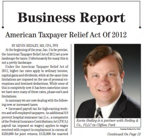 kevin hedley saratoga business journal article