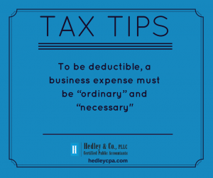 tax tips graphic